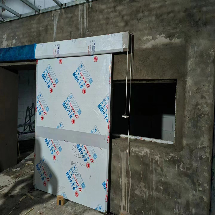 毕节电动铅门安装步骤